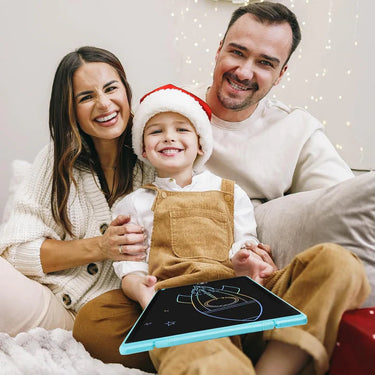 LCD-schilderbord | 2-in-1 teken- en schrijfhulp 8,5 & 12 inch – Creatieve vrijheid zonder rommel 1